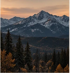 Montana mountain landscape, from the website concept artwork